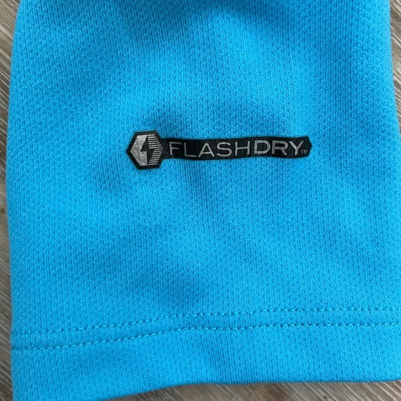 North Face Women's Running Shirt Size M Long Sleeve Teal Blue Flash Dry Hiking - Picture 5 of 16